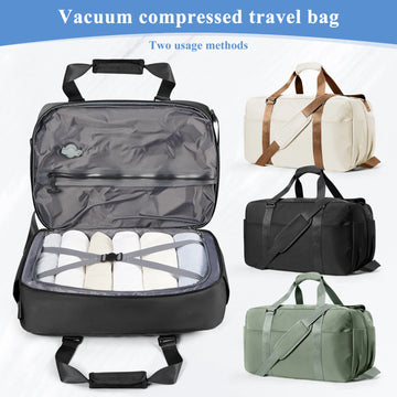 Vacuum Compression Travel Bag with Pump