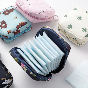 Portable Waterproof Sanitary Napkin Organizer