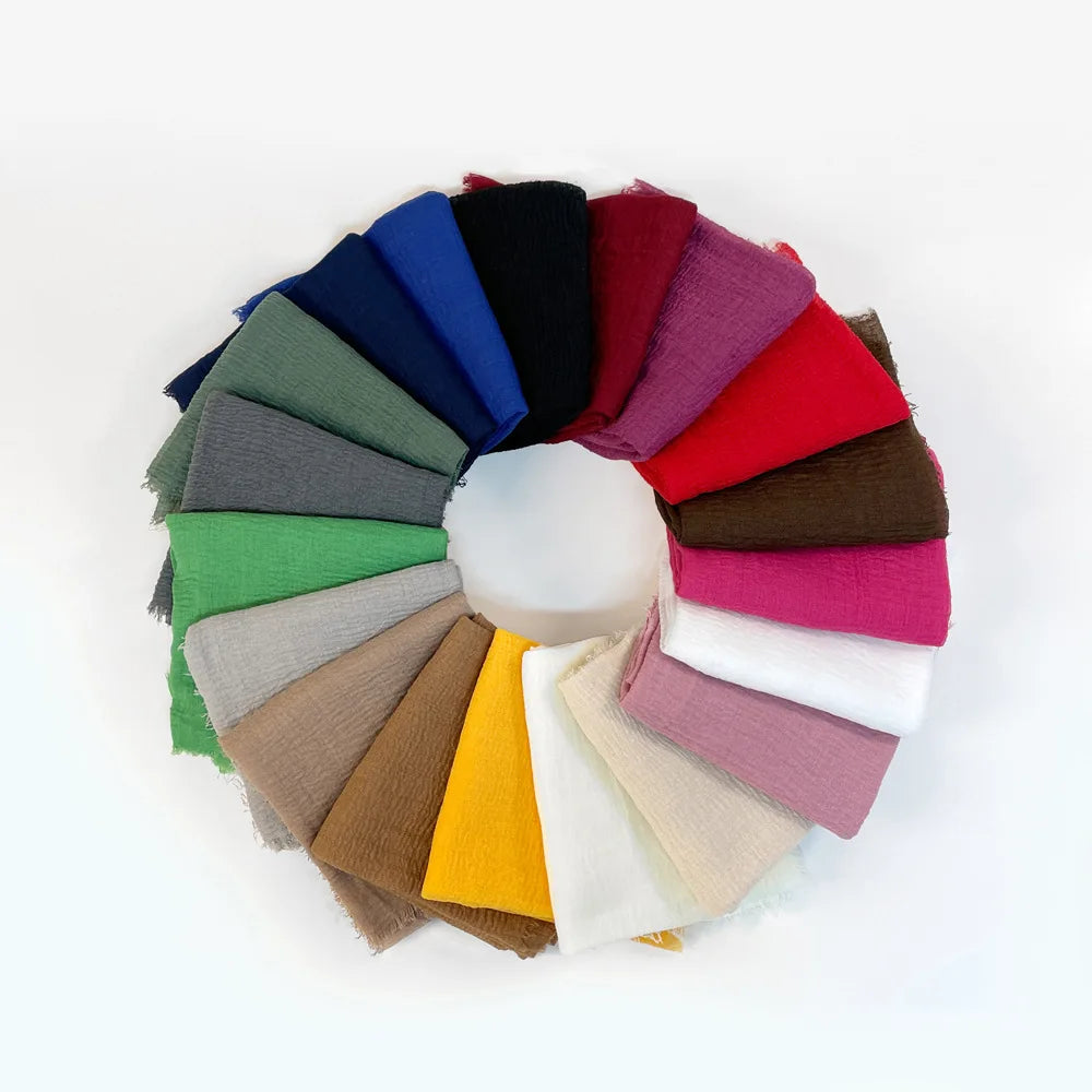 Women’s Cotton Linen Scarf Shawl Hijab