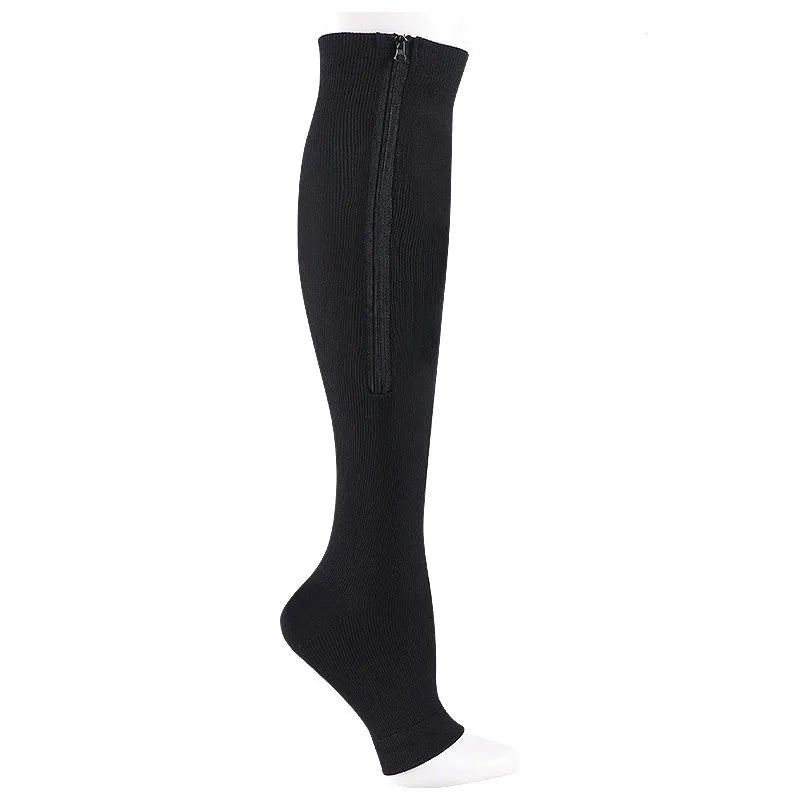 Zipper Compression Socks