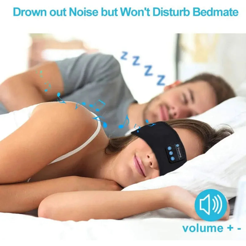 Sleep Mask Bluetooth Headphones Headband