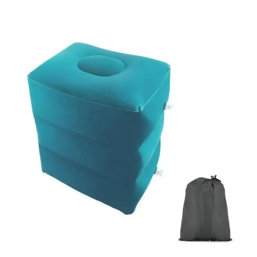 Portable Inflatable Travel Footstool