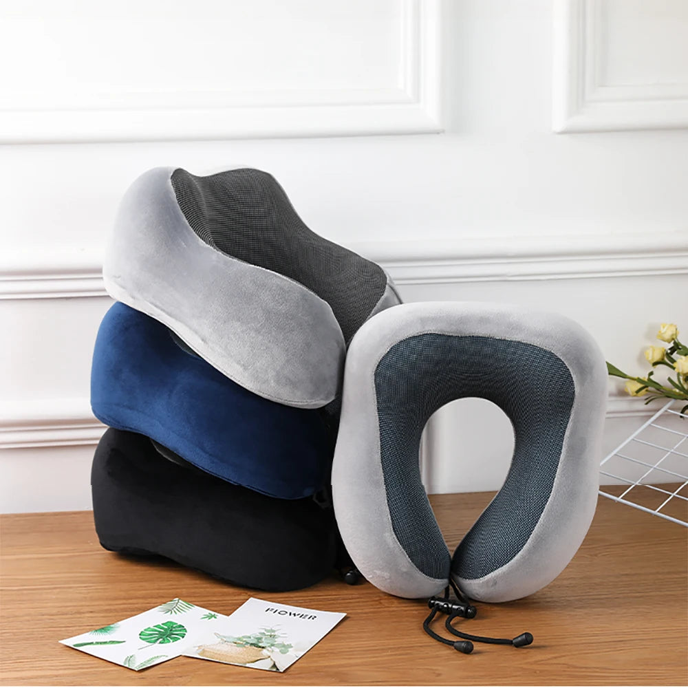 Soft U-Shaped Memory Foam Travel Pillow