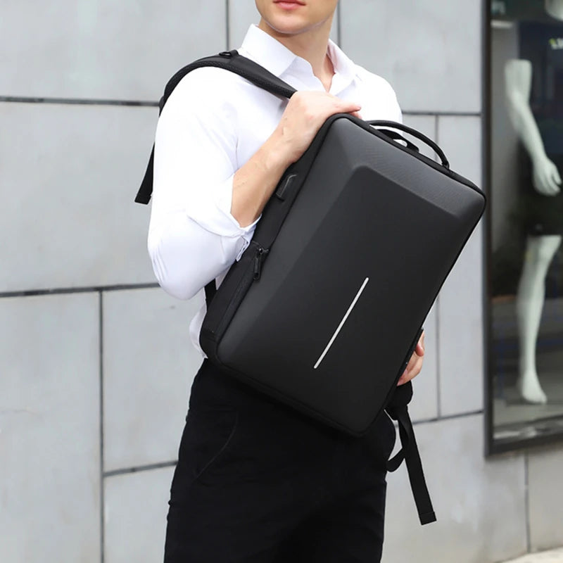 Men’s Casual Hard Shell Backpack