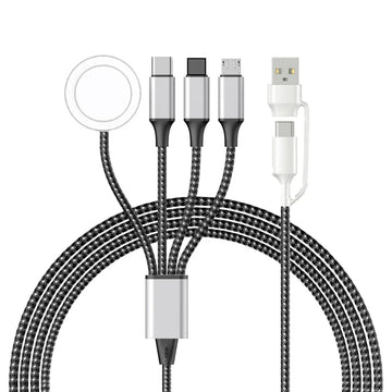 4-in-2 Multi-Device Watch & Phone Charging Cable