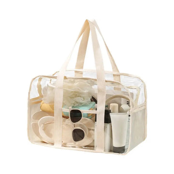 Large Capacity Transparent Waterproof Makeup & Travel Bag