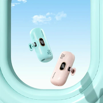 30,000mAh Mini Portable Power Bank Capsule