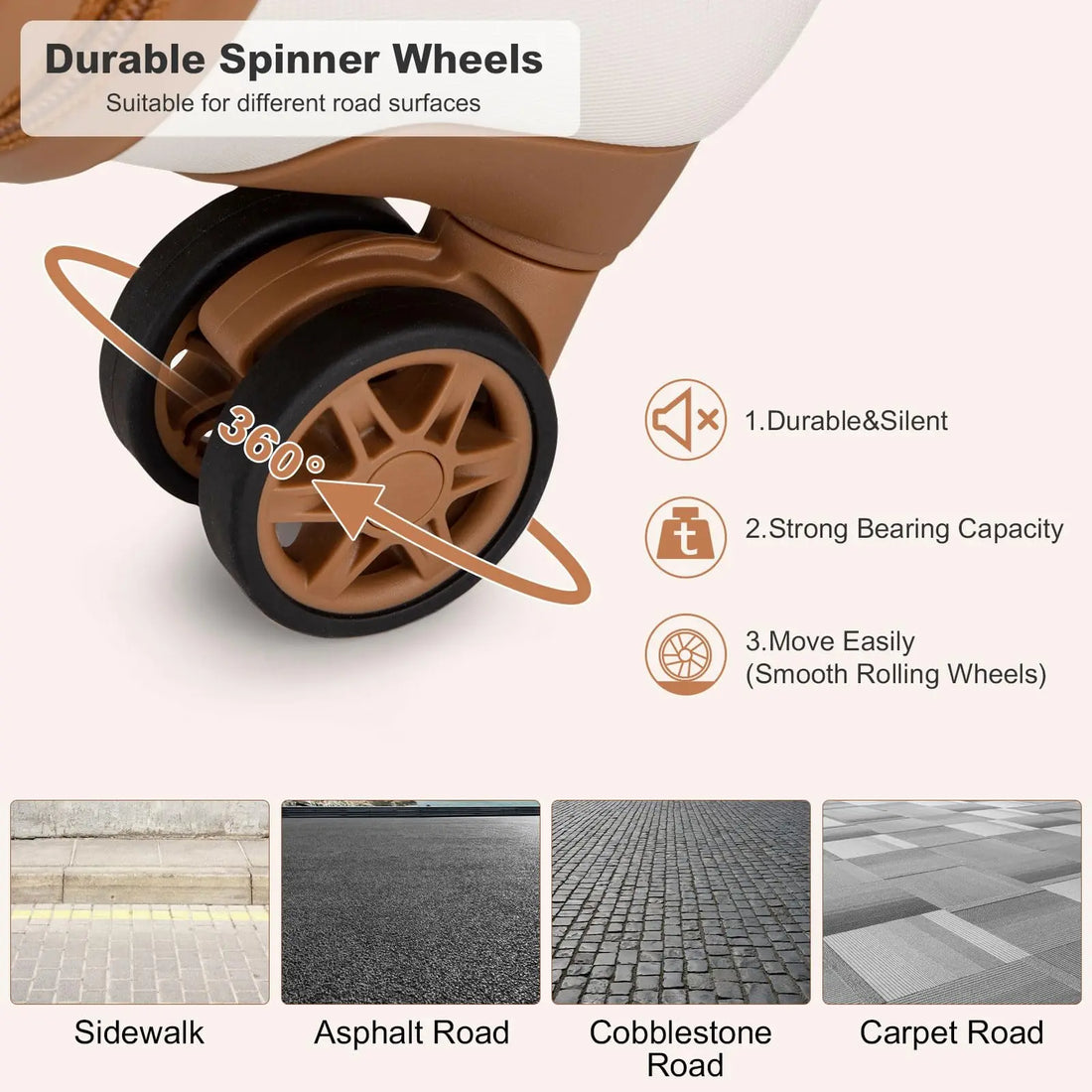 Large 28-inch check-in hardshell suitcase