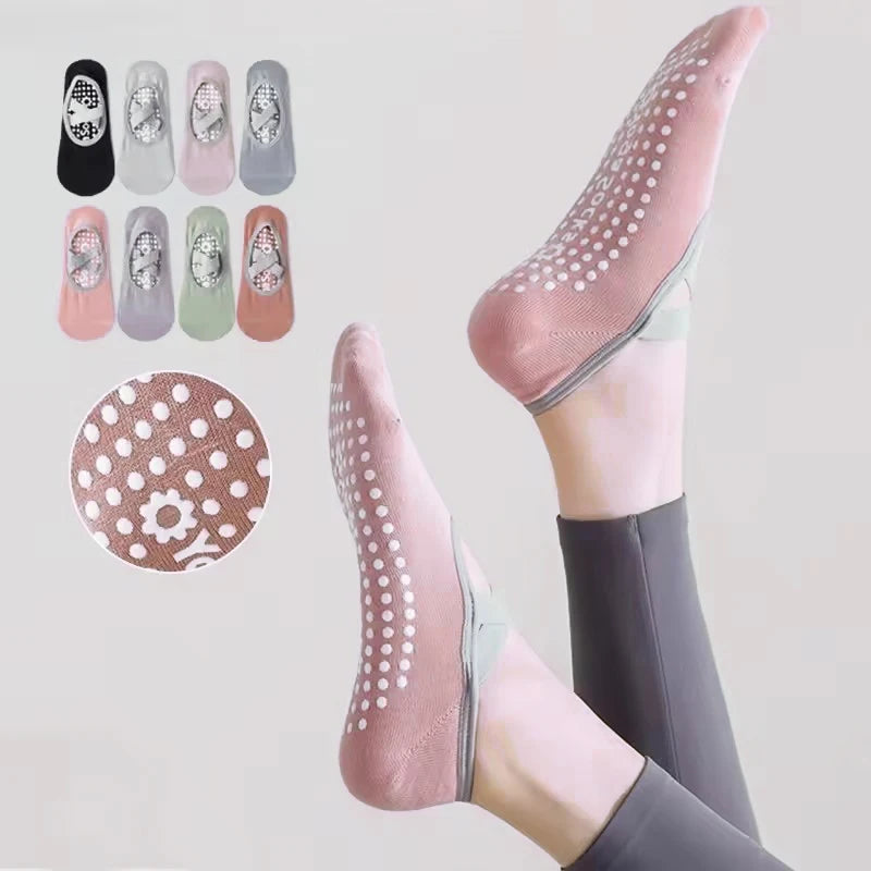 Non-Slip Women’s Fitness Yoga Socks