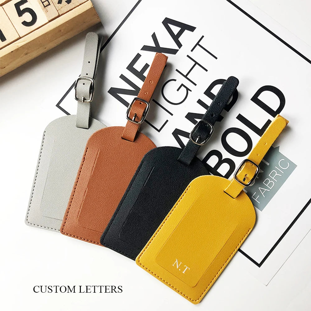 Personalized Initials Luggage Tag