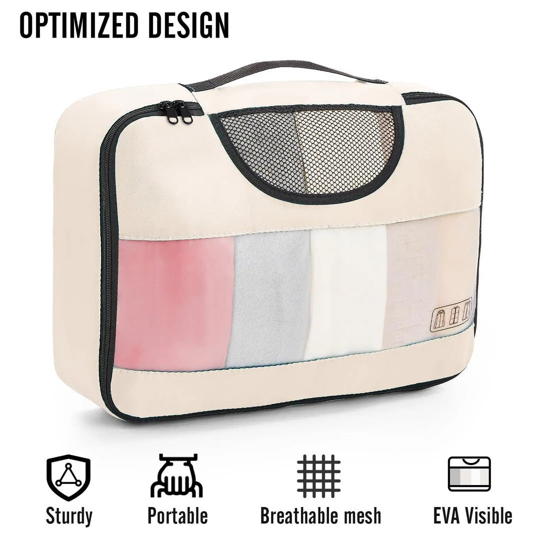 Waterproof Packing Cubes & Luggage Organizer