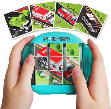 4-in-1 Rotating Puzzle for Kids