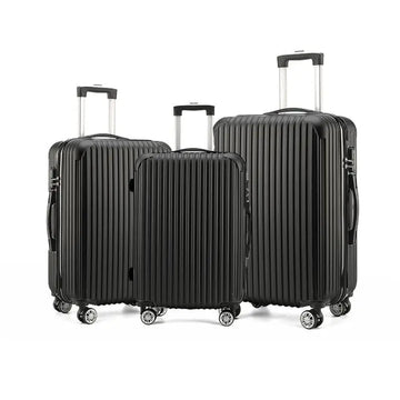 Large Fashionable Trendy Zipper Wheel Suitcase