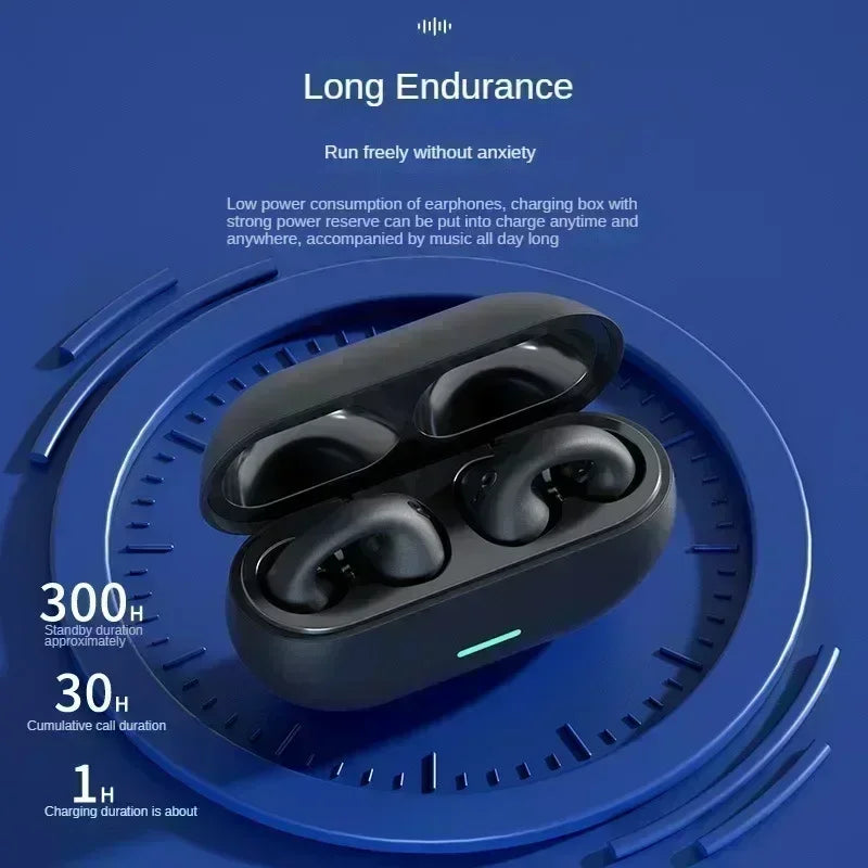 T75 Bluetooth 5.3 Bone Conduction Headphones