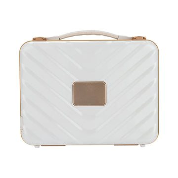 Travel Makeup Case with LED Mirror  Storage Box