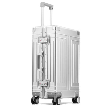 Premium Aluminum-Magnesium Alloy Travel Suitcase
