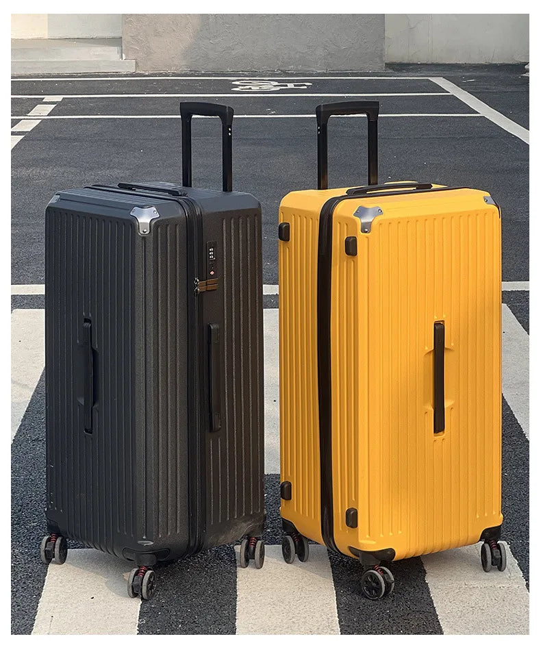 Carry-On Smart Luggage with USB & Cup Holder