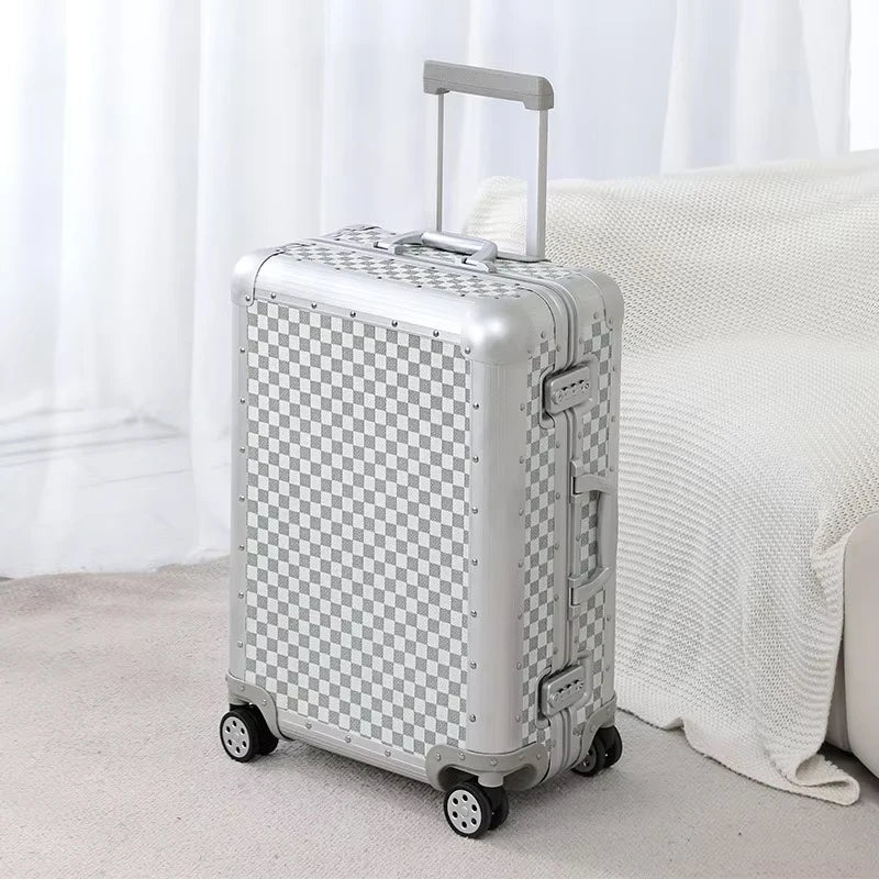Full Aluminum-Magnesium Alloy Luggage Set
