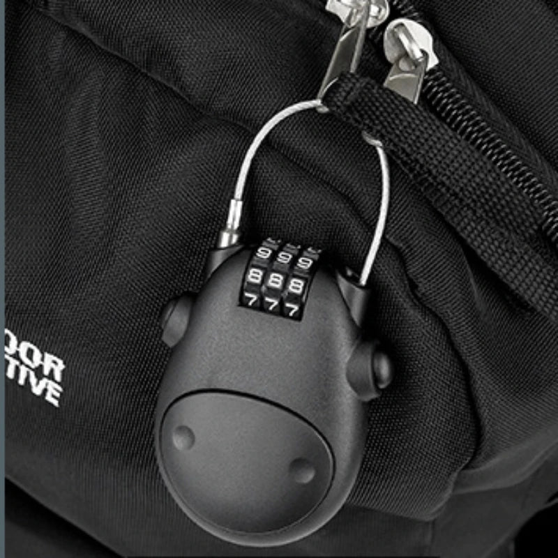 Telescopic Steel Cable Code Lock