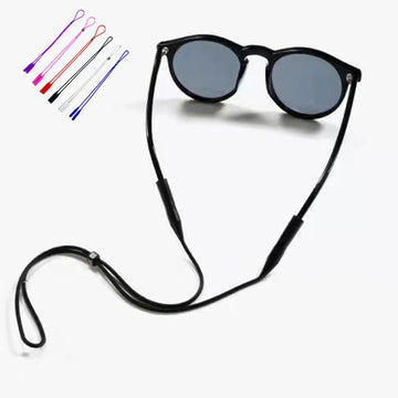 3-Pack Adjustable Silicone Eyeglasses Straps