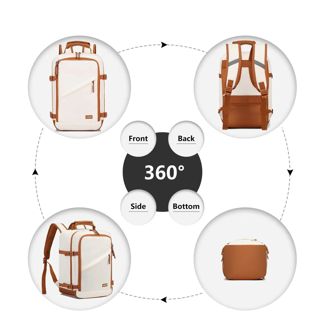 Underseat Travel Carry-On Cabin Bag