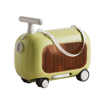 Ride-On Children’s Luggage with Wheels Suitcase