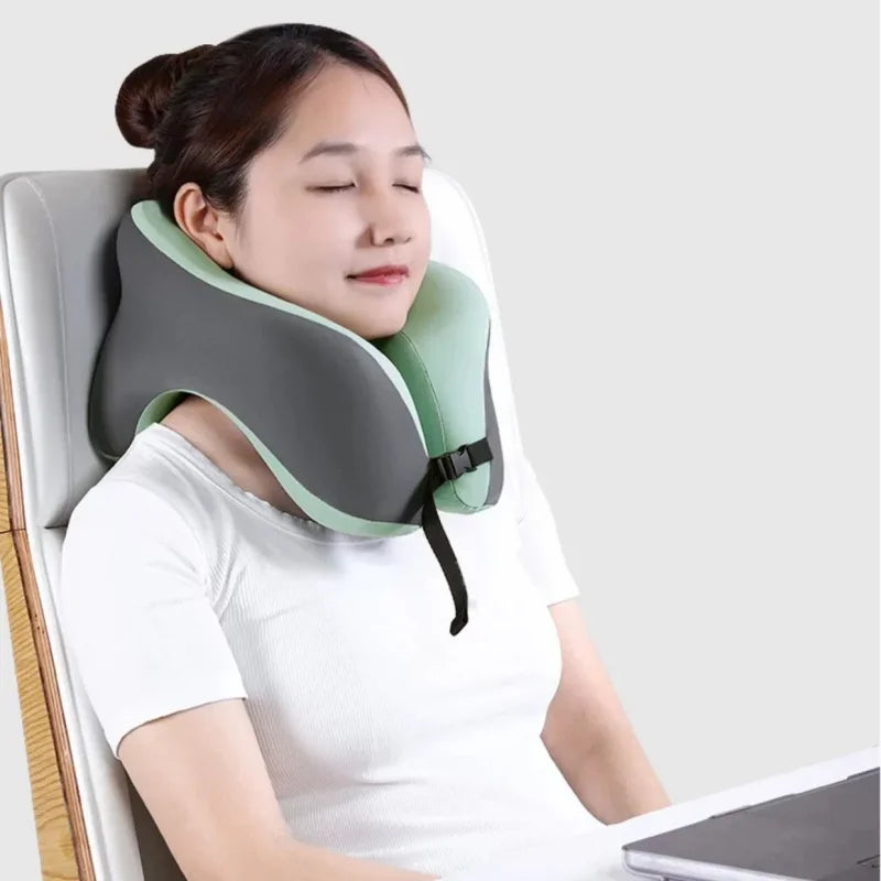 Portable U-Shaped Travel Pillow