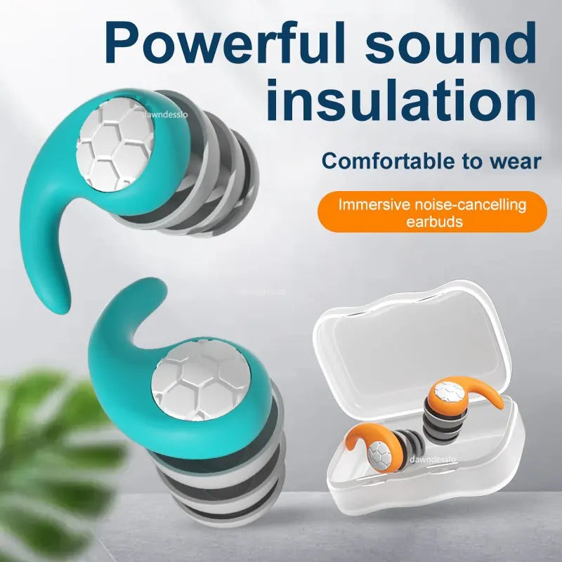 Silicone Noise Cancelling Earplugs