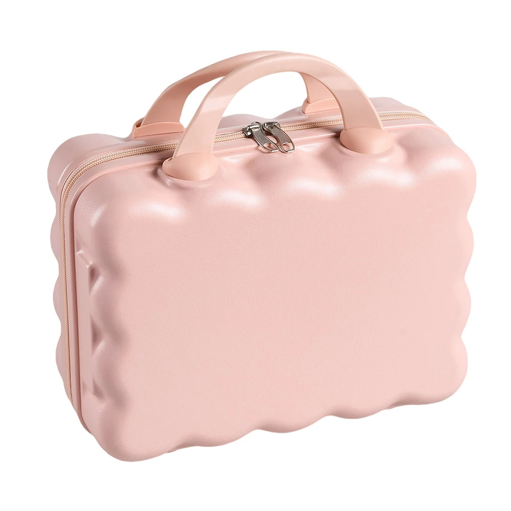 Portable Hard Shell Handheld Makeup Travel Case