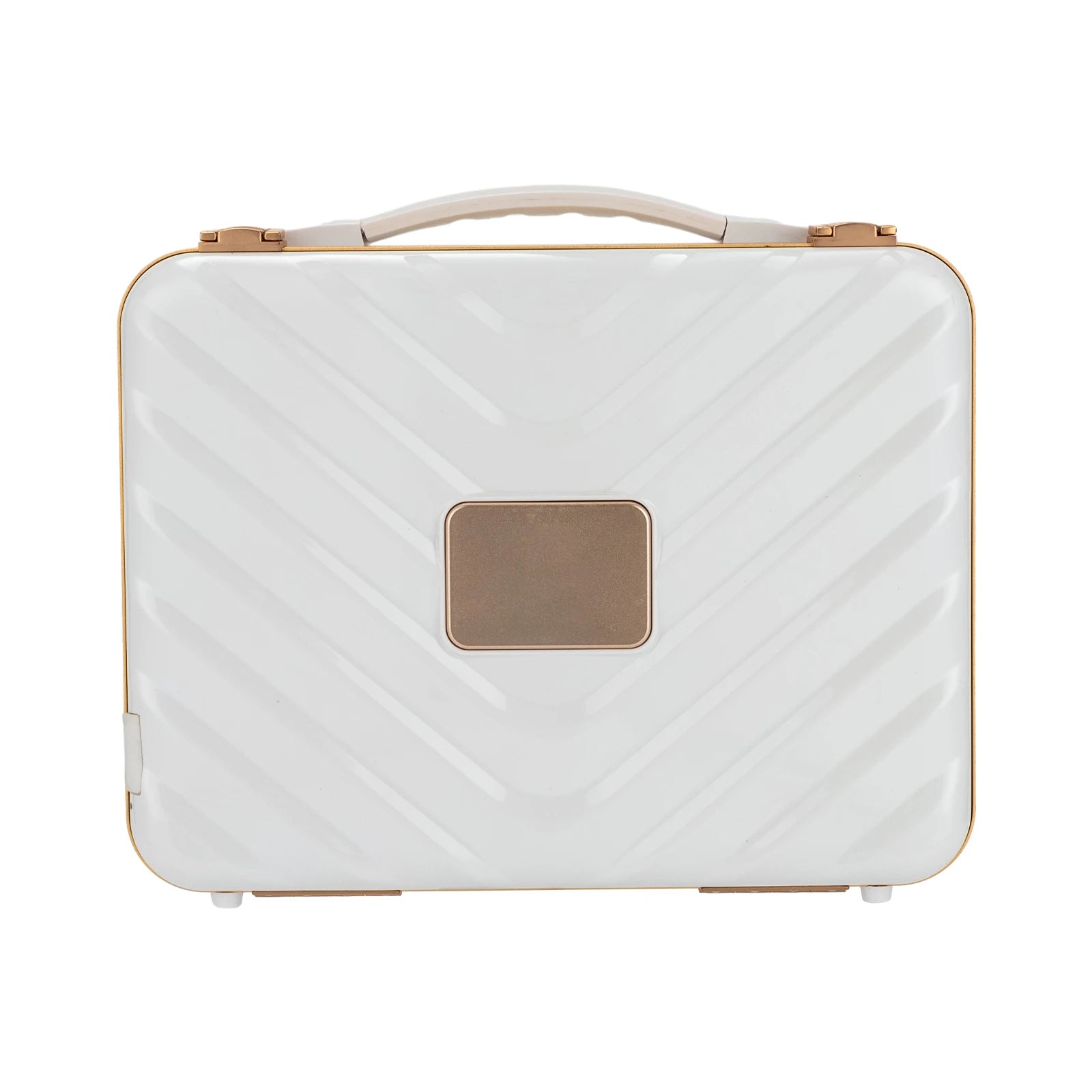 Travel Makeup Case with LED Mirror  Storage Box