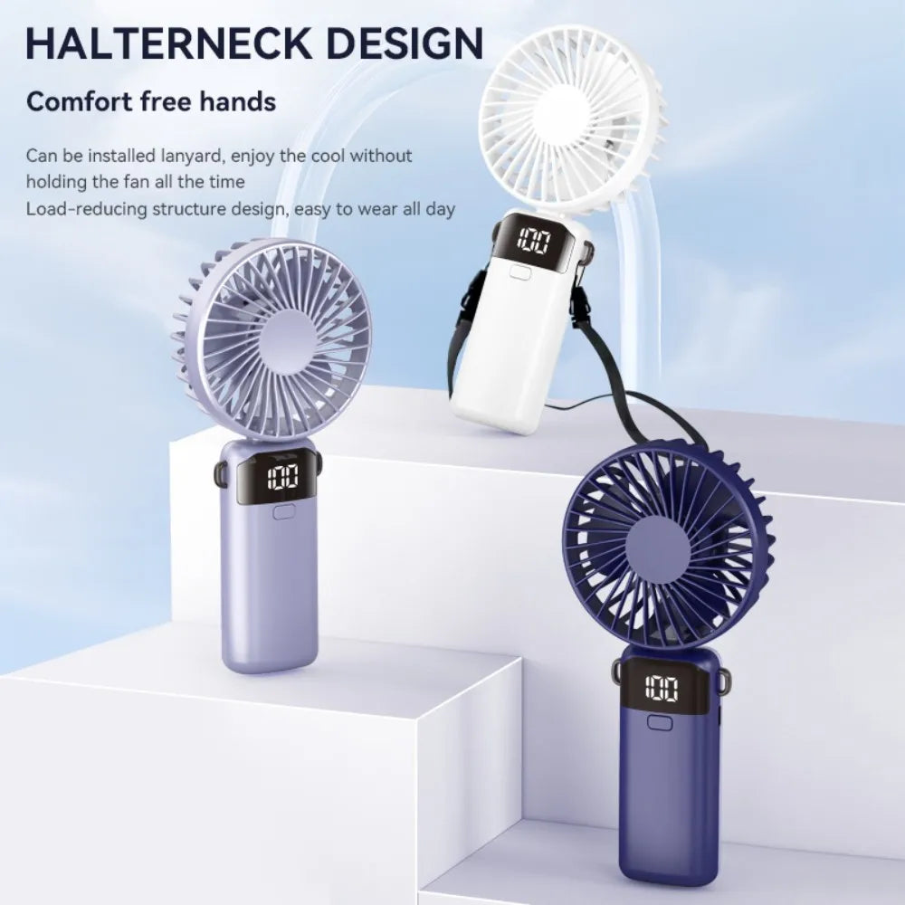 Mini Type-C Rechargeable Portable Fan