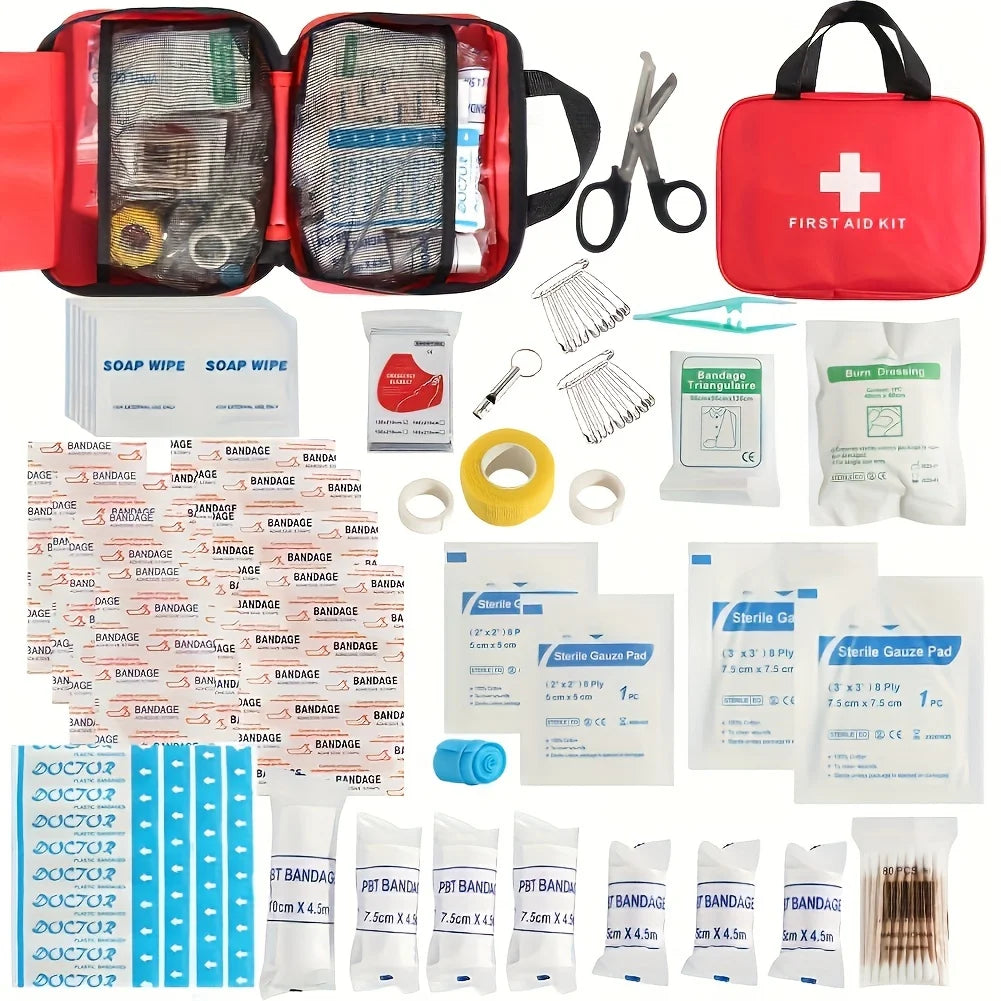 Portable Emergency Medical First Aid Kit